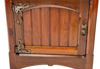 Two Arts & Crafts Nightstands by Gustave Serrurier-Bovy, 1900s